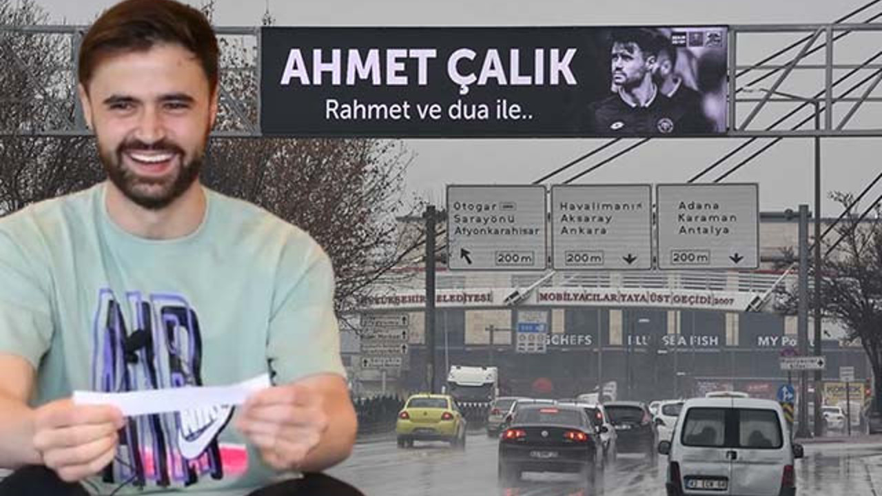 Konya Ahmet Çalık için yasta