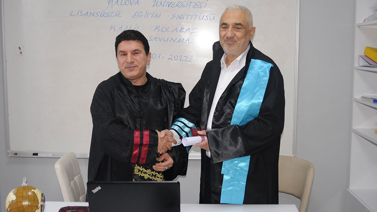 7 torun sahibi Kamil dede, 64 yaşında yüksek lisans yaptı