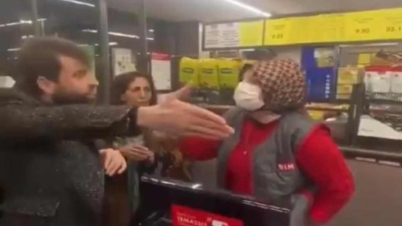 Fiyatları ile sürekli gündeme gelen, zincir markette kavga