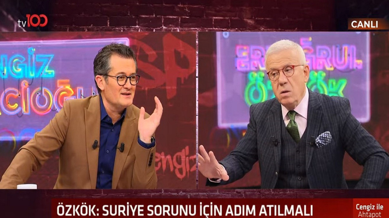 Ertuğrul Özkök canlı yayındaki sözleri olay oldu. Ben omurgasız bir dansözüm