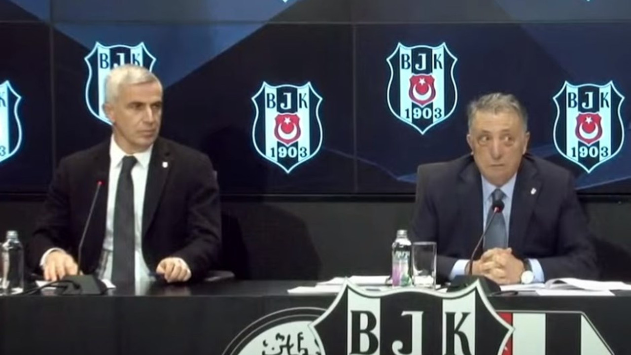 Beşiktaş'ta Başkan Ahmet Nur Çebi teknik direktör tartışmalarına son noktayı koydu