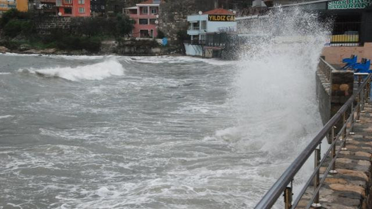 Batı Karadeniz için fırtına uyarısı (13 Ocak 2022)