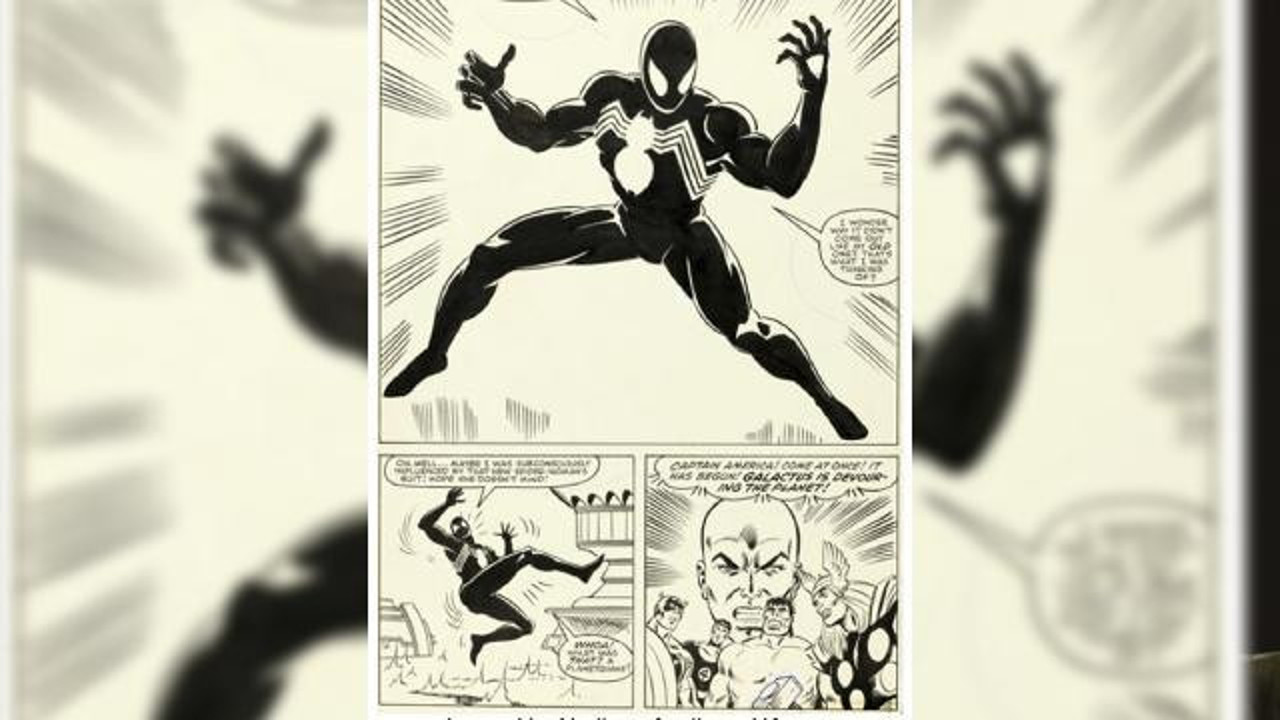 Örümcek Adam'ın tek sayfası 3,36 milyon dolara satıldı