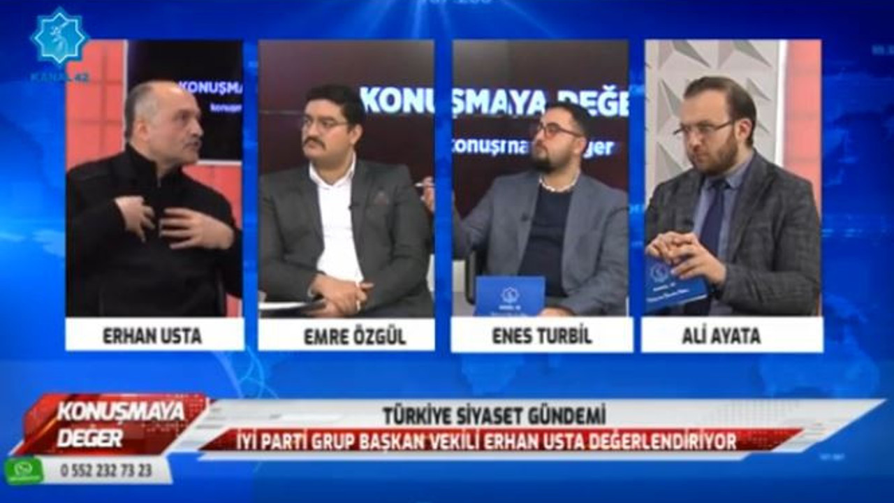 İYİ Parti’li Erhan Usta’dan zehir zemberek FETÖ açıklaması ‘Sayın Nebati’nin bunlarla fotoğrafı çıkmadı mı’