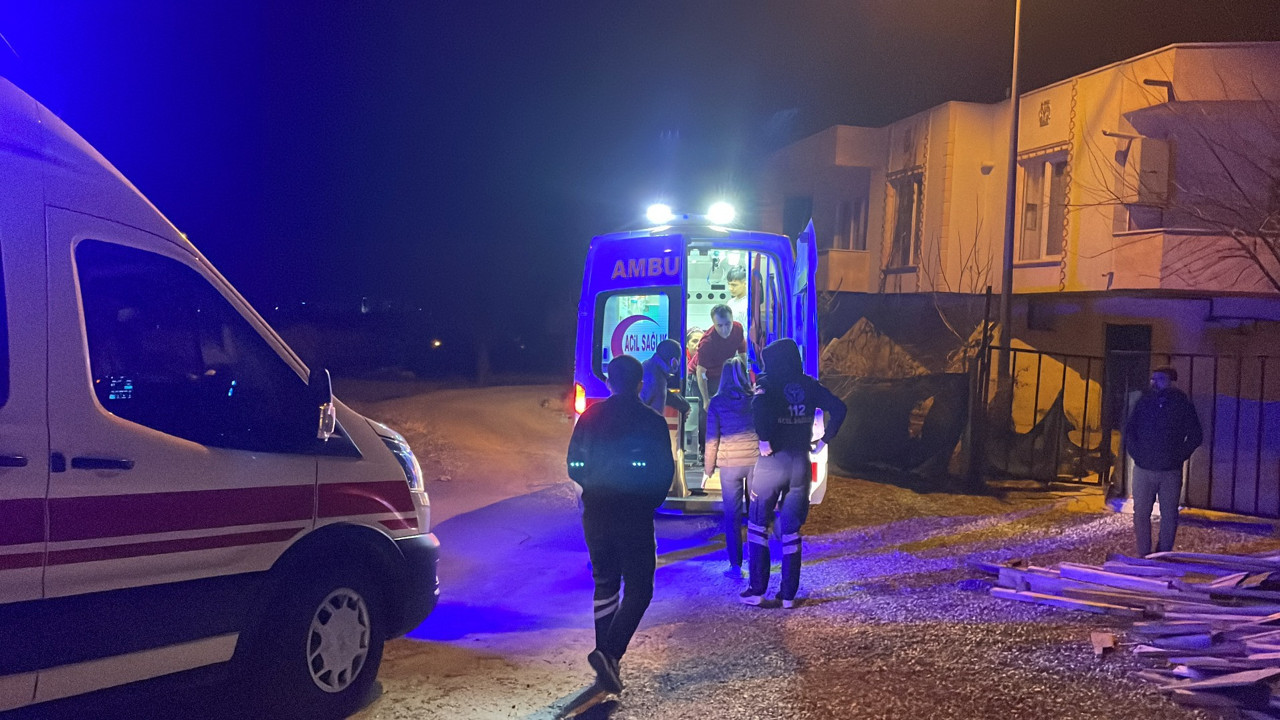 Sobadan sızan gazdan etkilenen 4 kişi hastanelik oldu