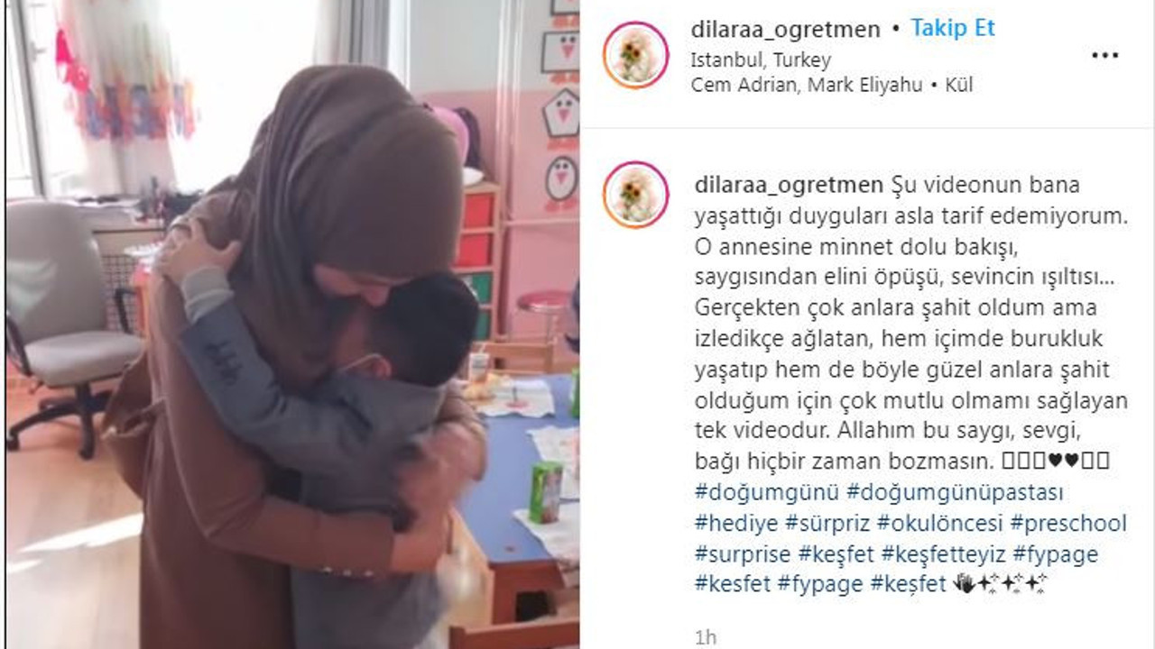 Pastayı gören çocuğun annesine minnetle bakışı Türkiye’yi ağlattı