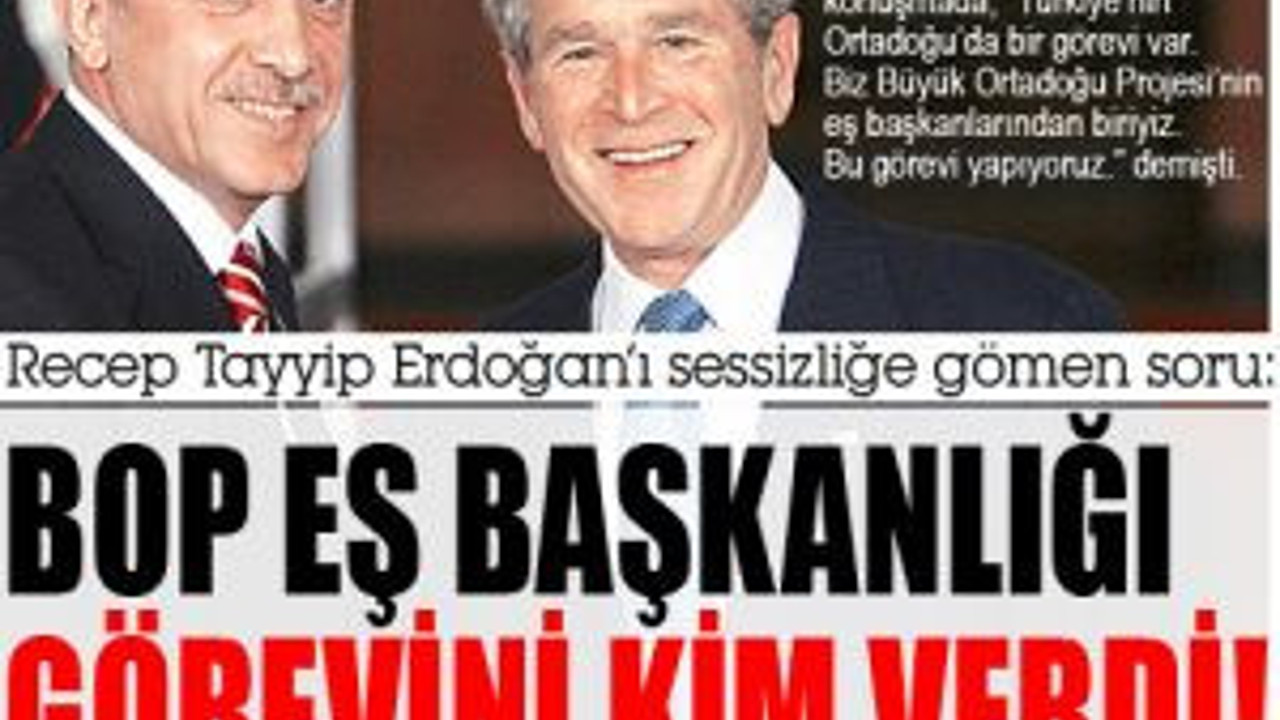 BOP EŞ BAŞKANLIĞI GÖREVİNİ KİM VERDİ!