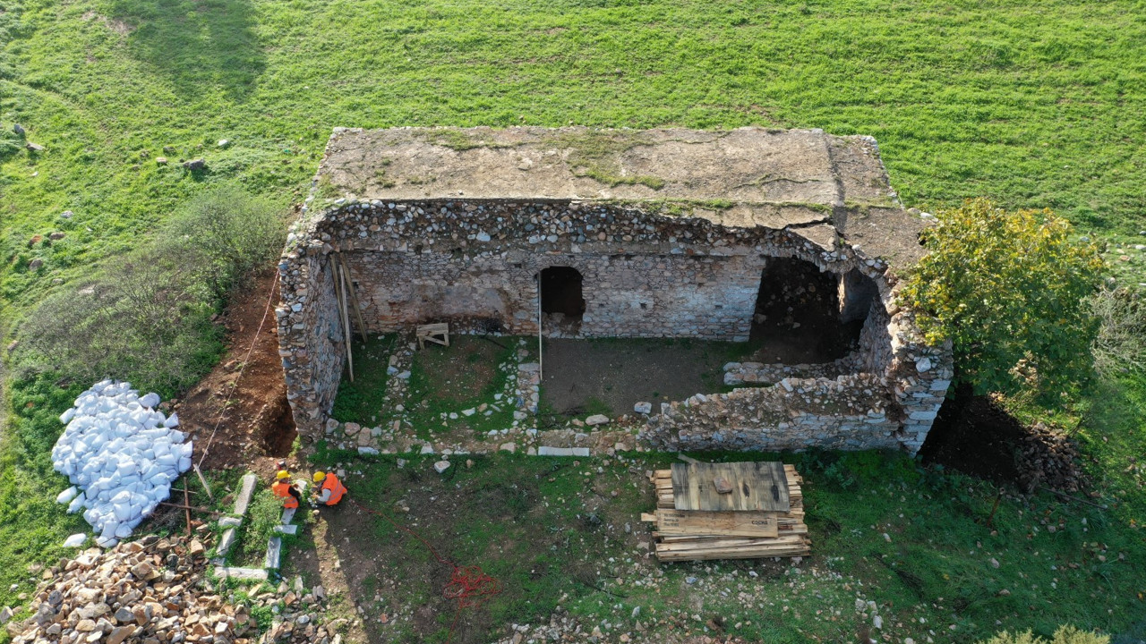 Bizans döneminden kalma eser yeniden ortaya çıkarıldı