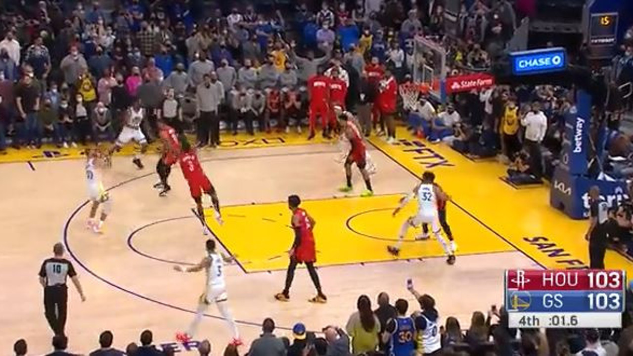 Stephen Curry'den hayat kurtaran basket! İlk kez böylesini başardı