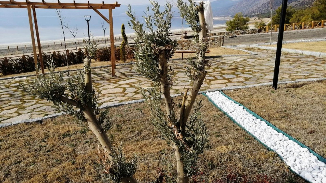 Salda Gölü'ne kepçeye daldılar