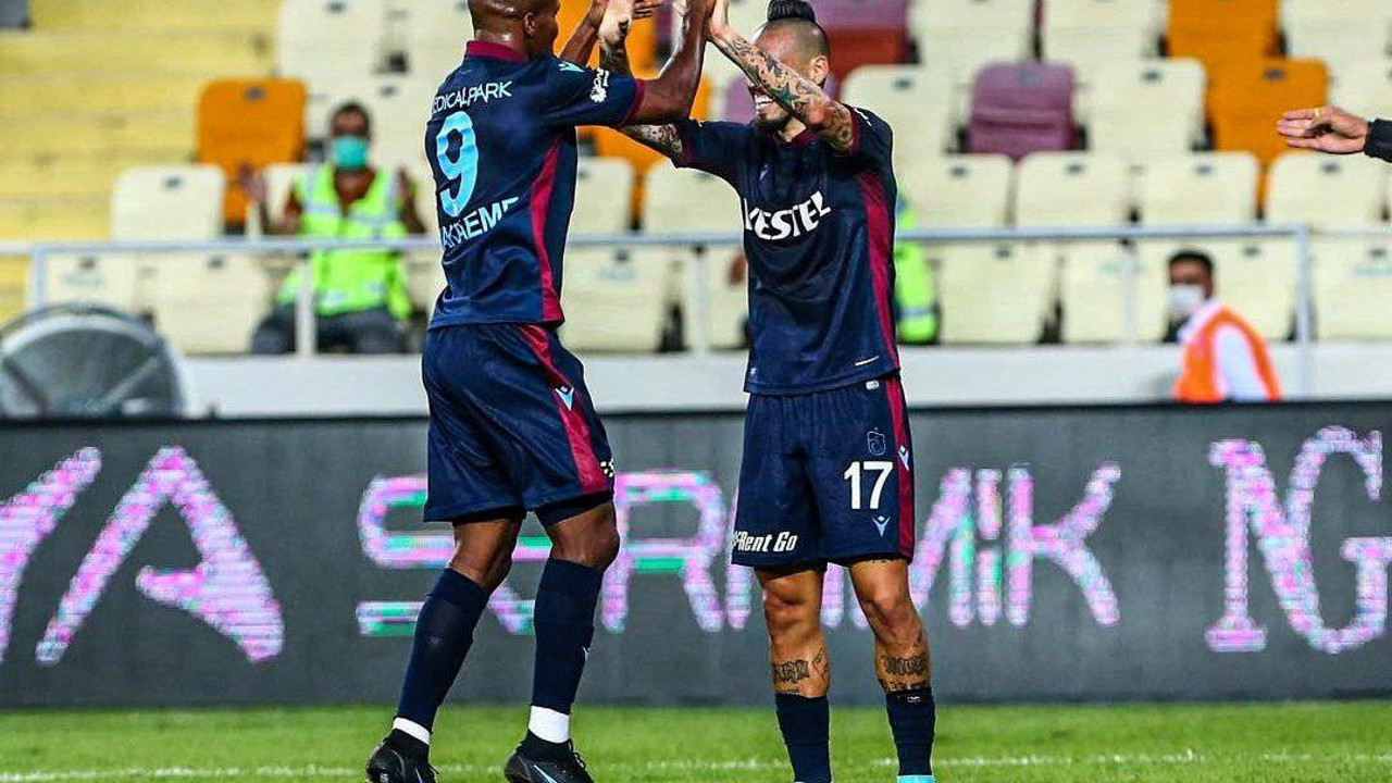 Trabzonspor'un Galatasaray maçı kadrosunu açıklandı! Hamsik ve Nwakaeme...