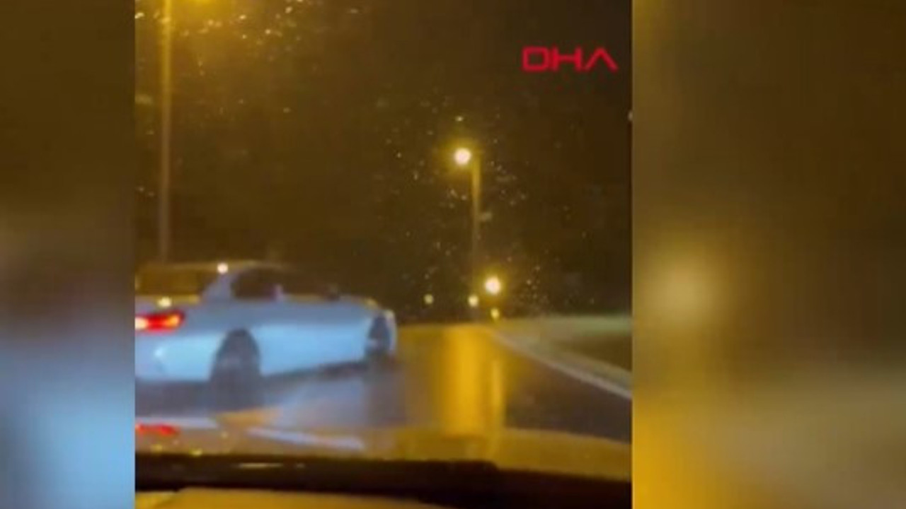 Sosyal medyadan drift videosu paylaşan sürücünün ehliyetine el konuldu