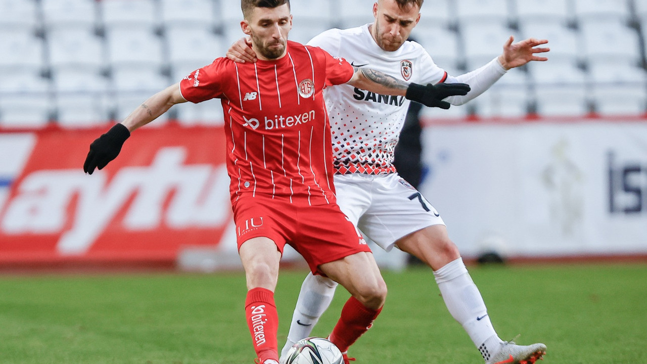 Antalyaspor-Gaziantep FK: Hasret 7 maça çıktı
