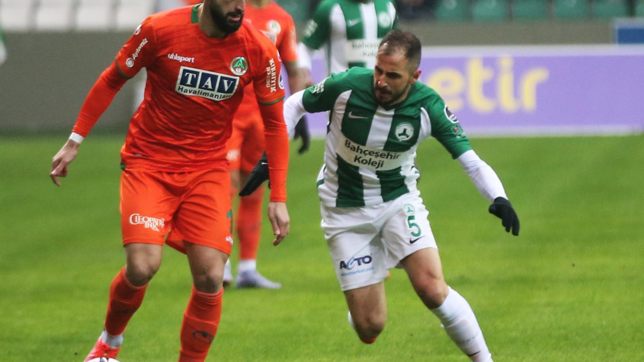 Giresunspor-Alanyaspor: Gol yağmuru