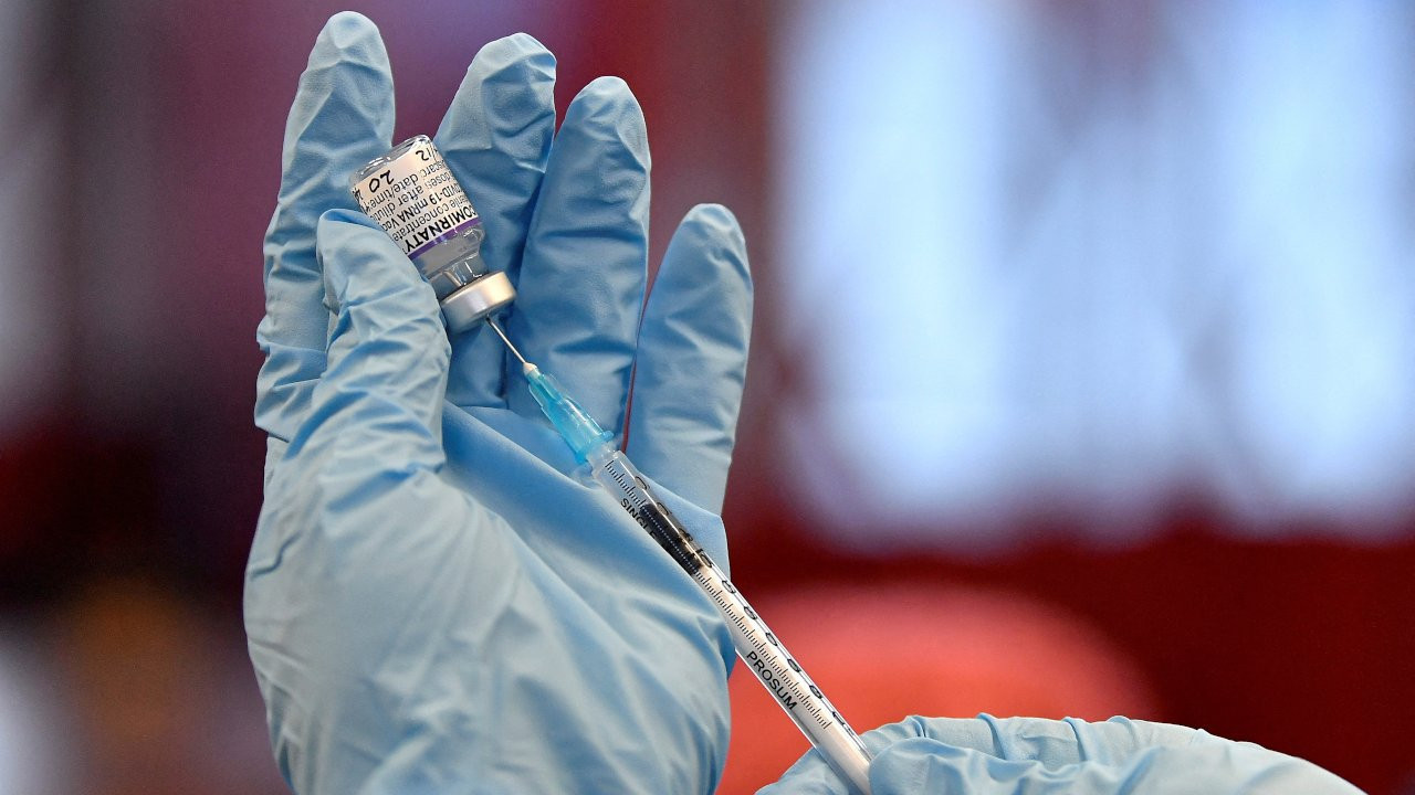 Aşı karşıtı kamyonculardan protesto