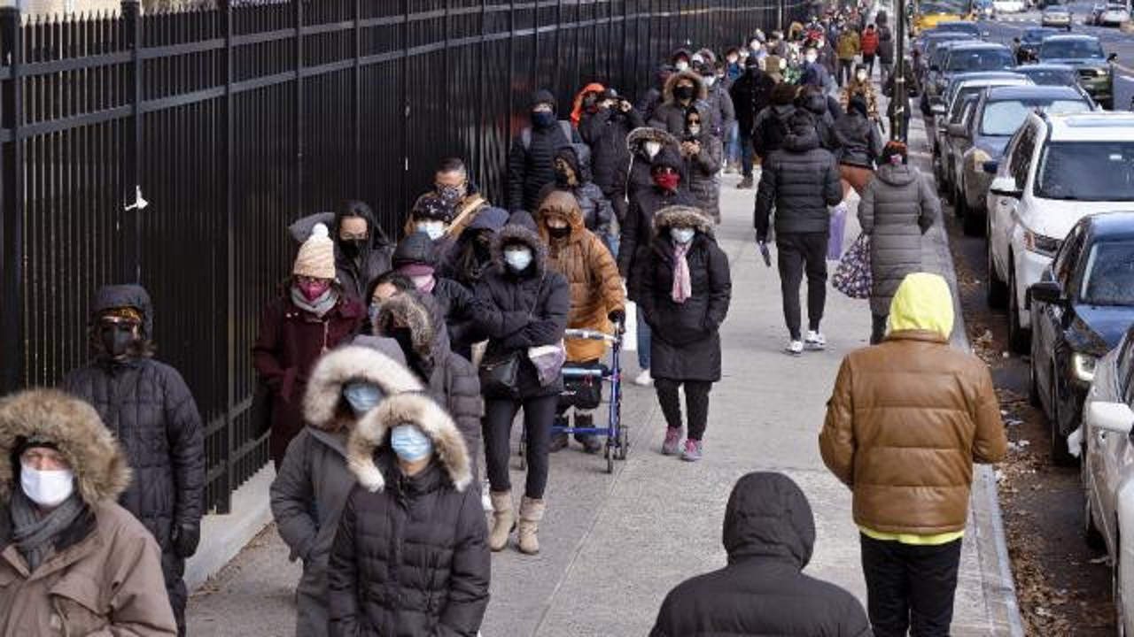 ABD'de 1 milyon 156 bin 635 yeni vaka!