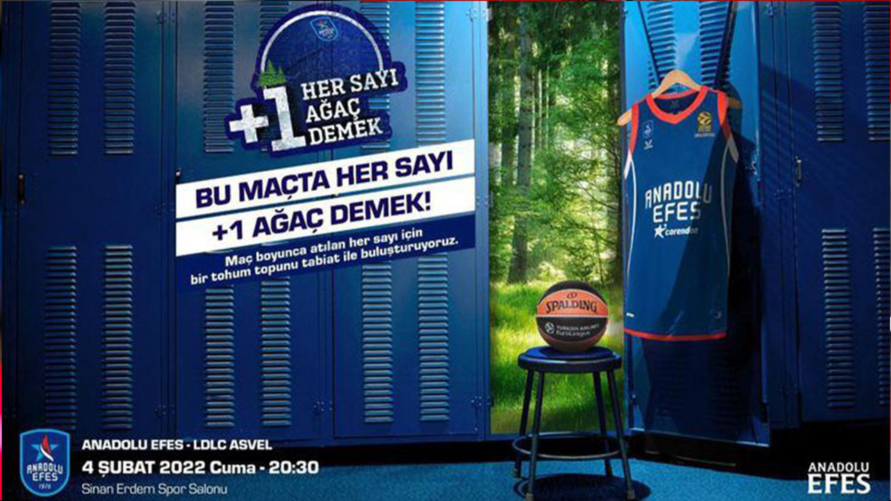 Her sayı 1 ağaç olacak!