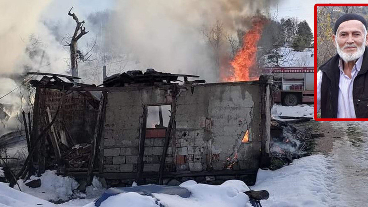 Yangını söndürmek isterken canından oldu