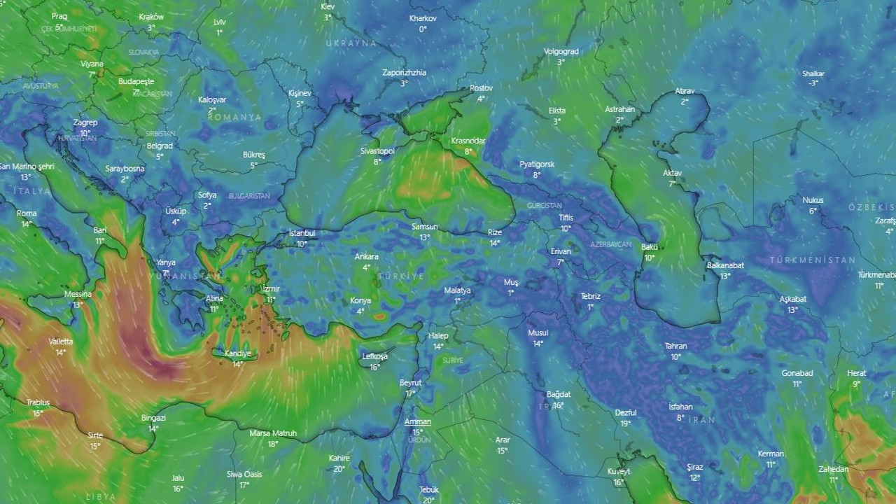 Meteoroloji kahini Kerem Ökten bugün olacakları açıkladı