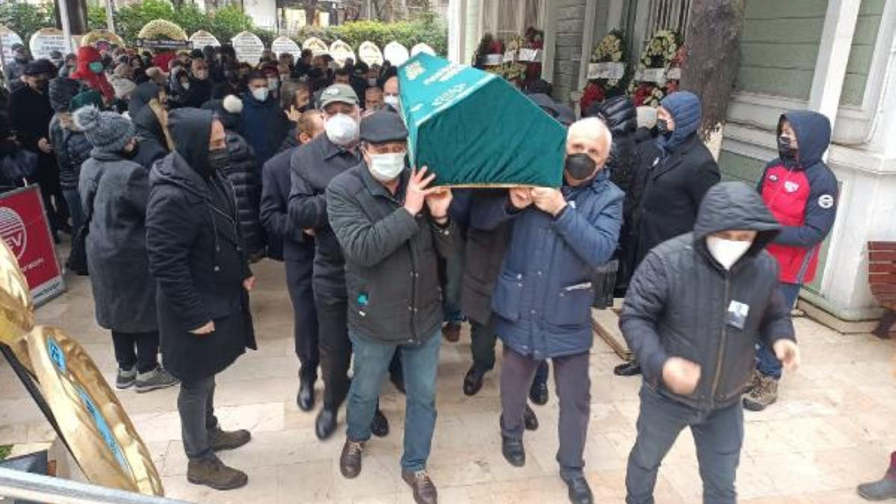 Erol Evgin'in ağabeyi son yolculuğunu uğurlandı