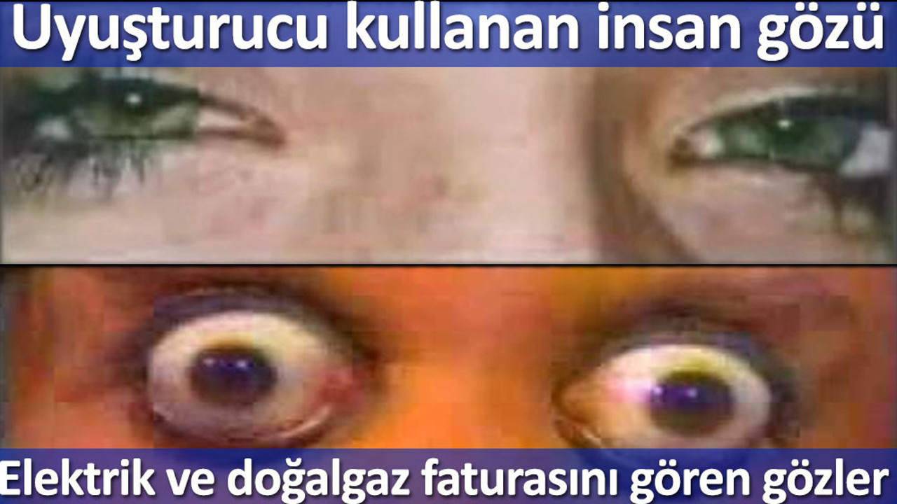 Sosyal medya bu espriyle çalkalanıyor. Uyuşturucu kullanan ve elektrik ve doğalgaz faturalarını gören vatandaş gözleri