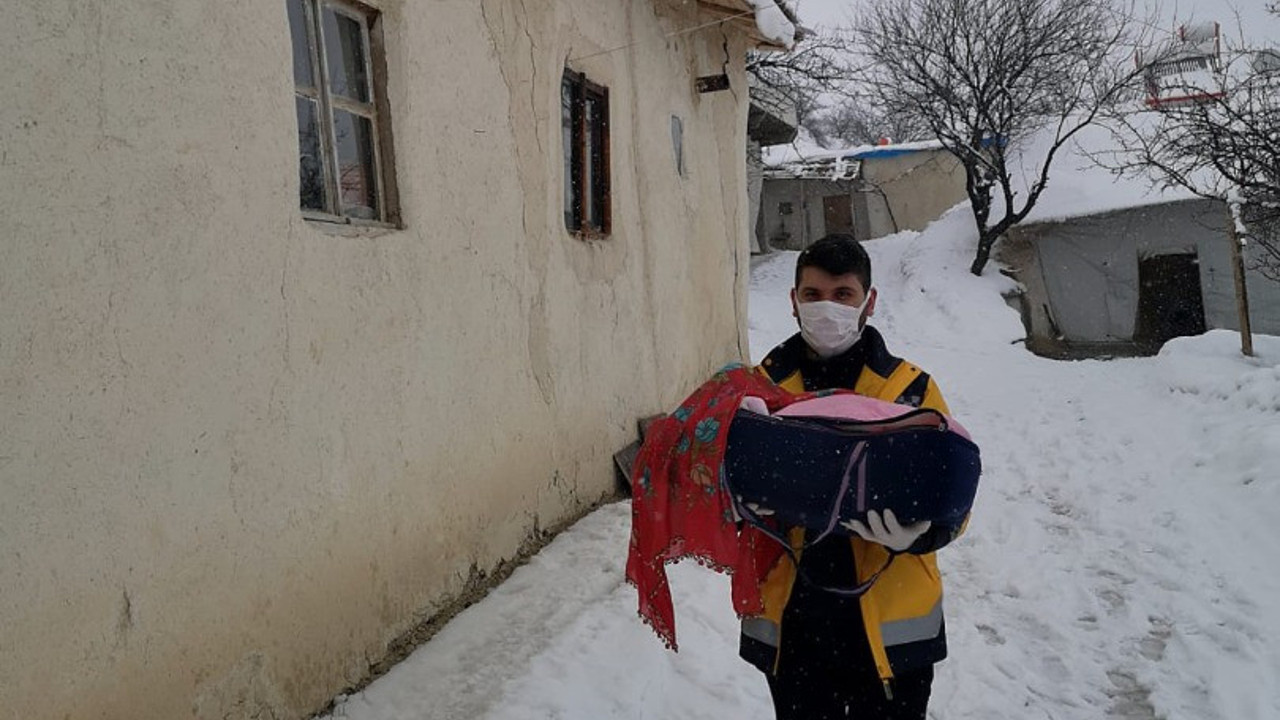 Rabia bebek için 4 saatlik uğraş