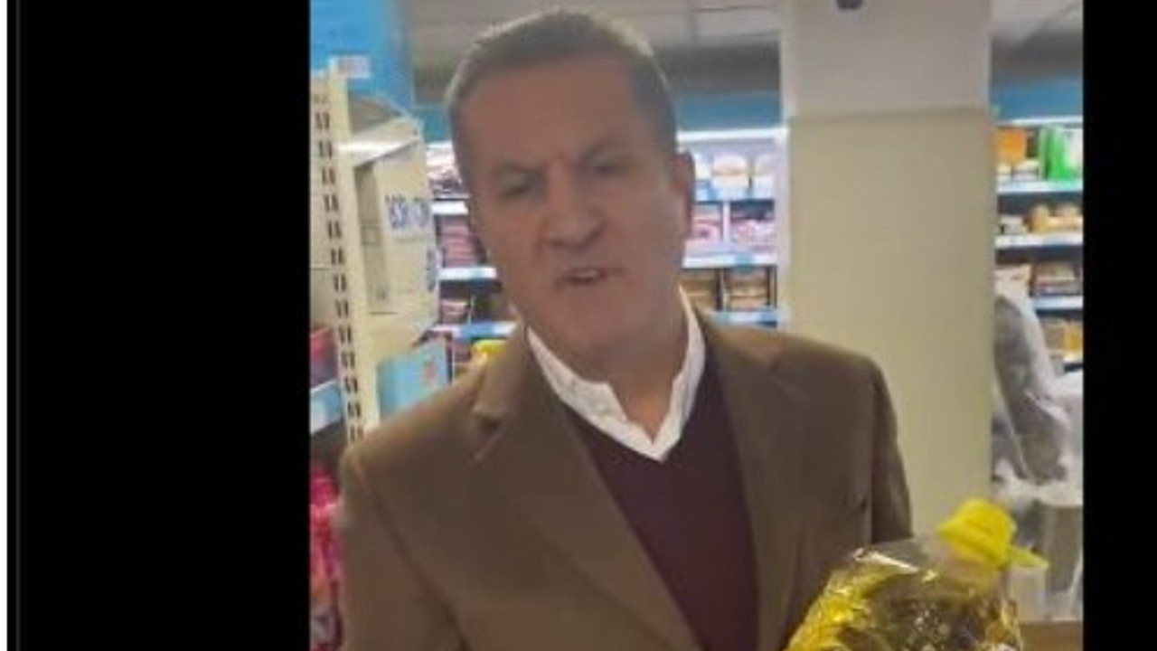 Mustafa Sarıgül zeytinyağı ile ayçiçek yağını karıştırdı