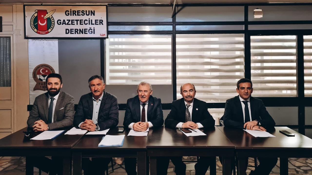 Giresun'da muhalefet partilerinden ortak basın açıklaması