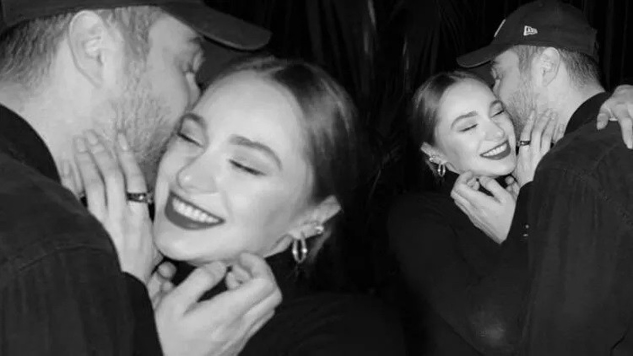 Oğulcan Engin ve Miray Daner'den aşk pozu