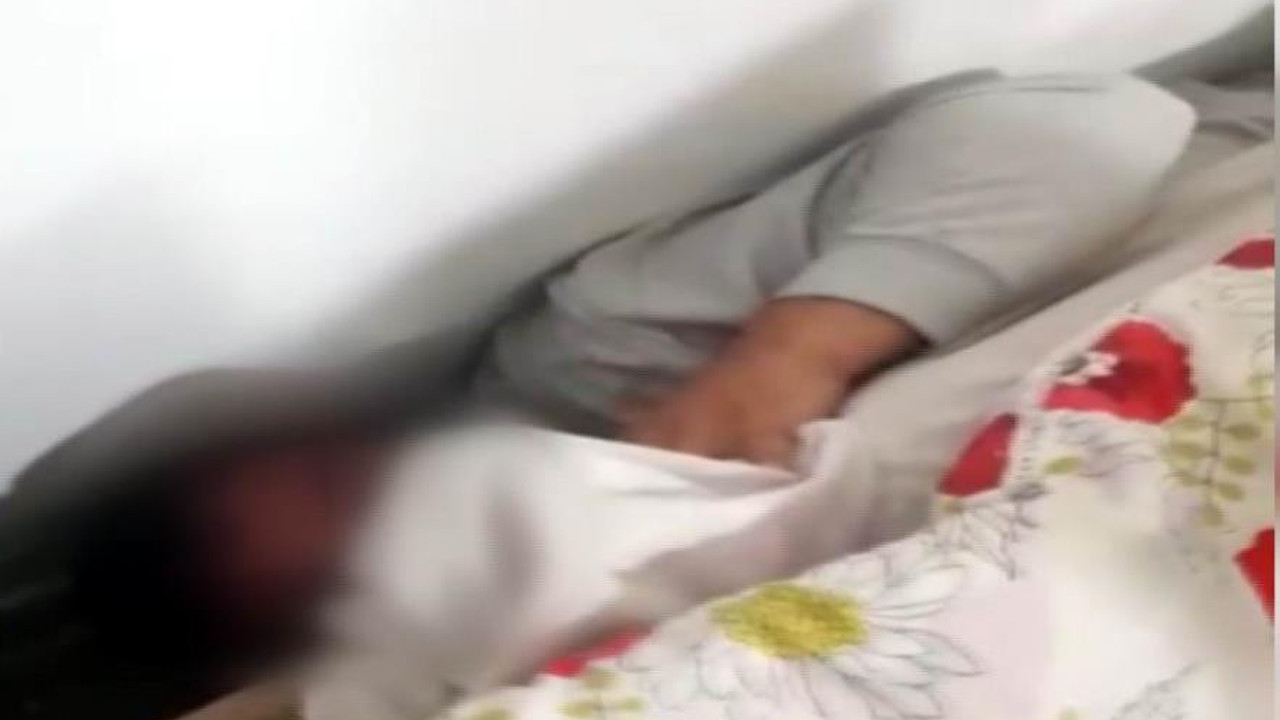 Saklanan zanlıyı polis sobeledi