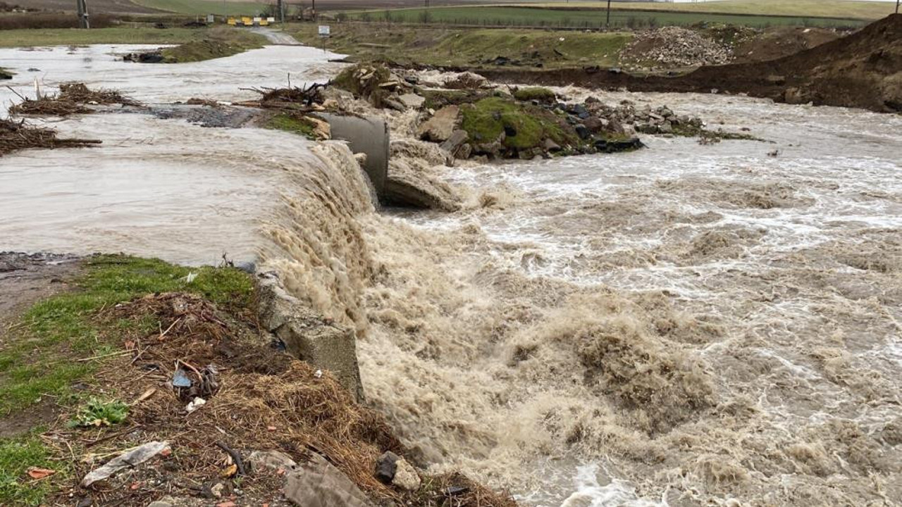 Çorlu Deresi taştı