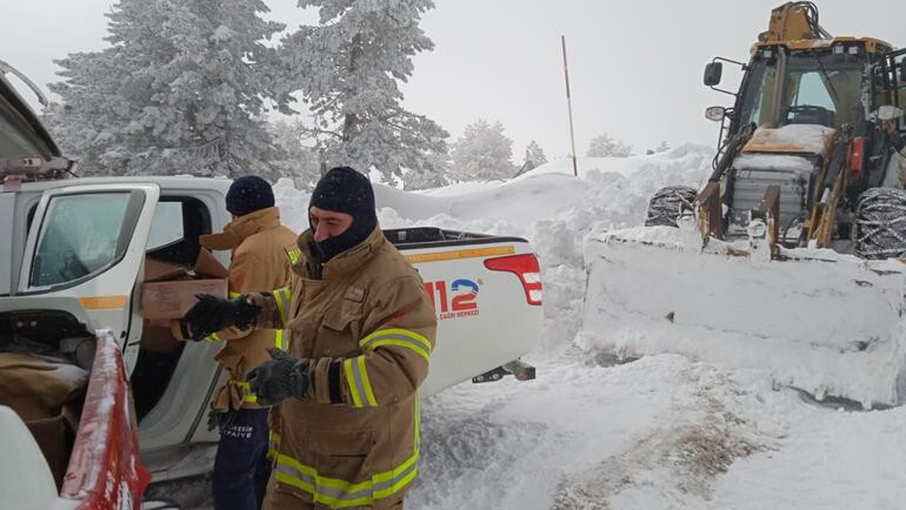 Kazdağları'ndaki mahsur kalan 21 kişi kurtarıldı