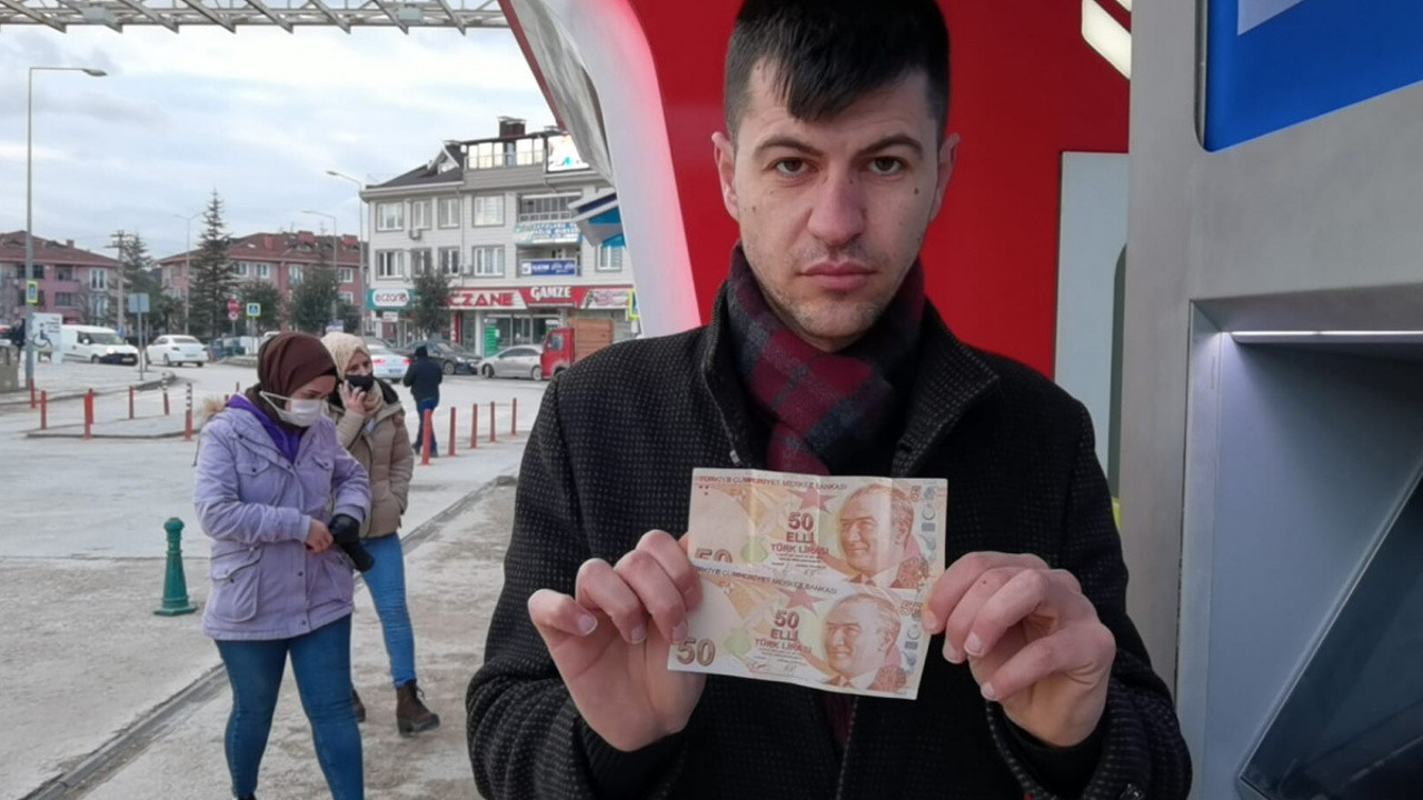 ATM'den çektiği parayı 1000 katına satıyor