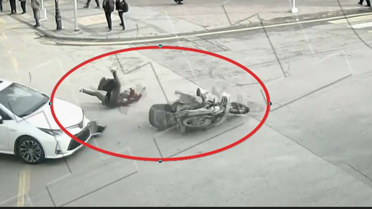 23 ilde meydana gelen kazalar kamerada