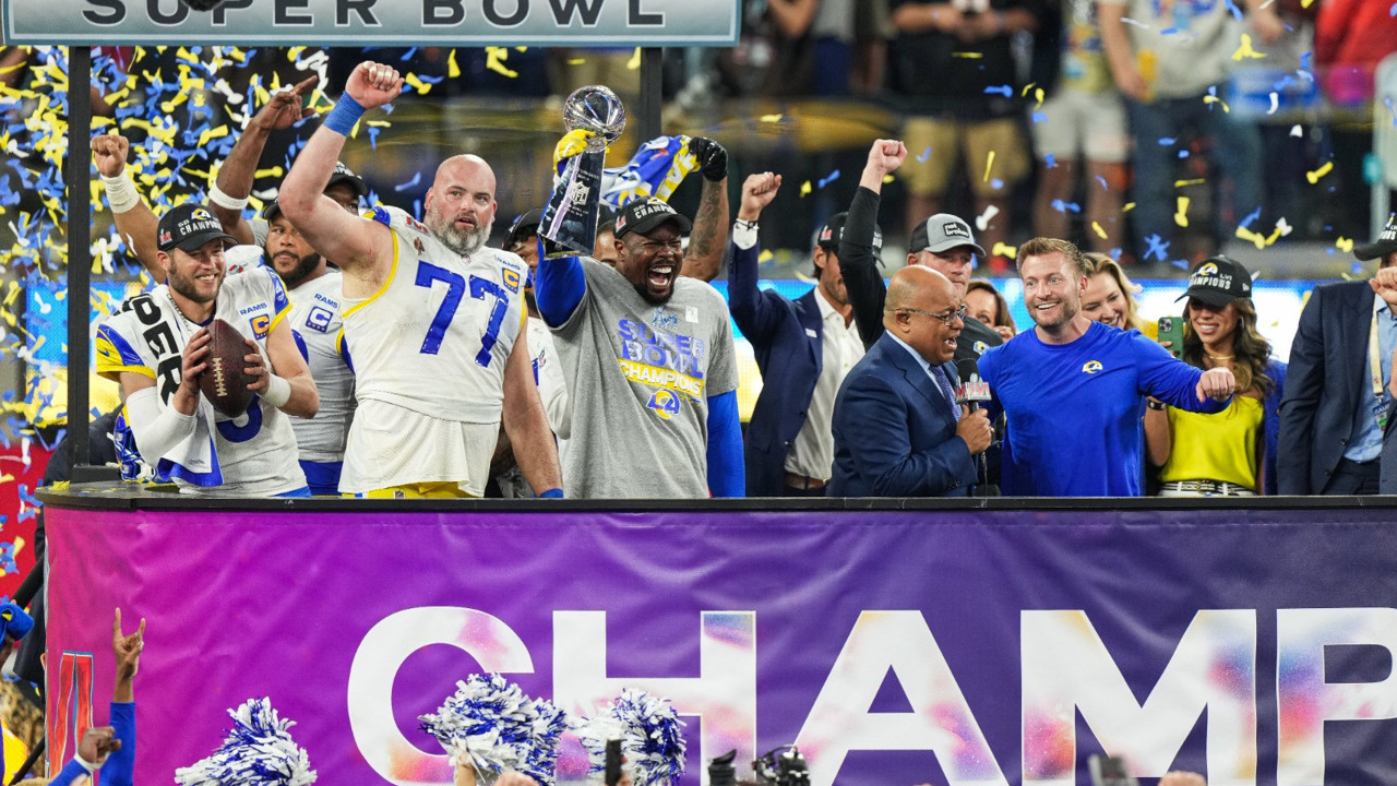Super Bowl'da şampiyon Los Angeles Rams! Gecede tarihi anlar...