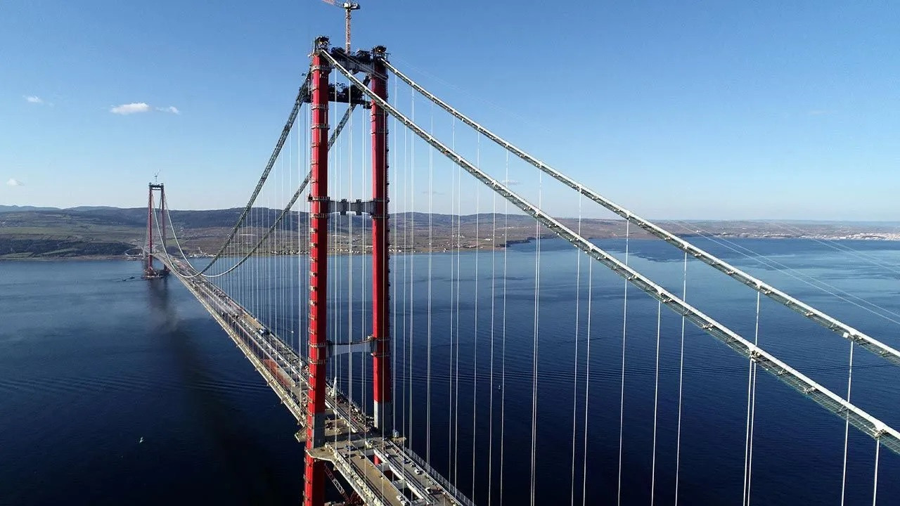 Açılış için gün sayıyor: İşte 1915 Çanakkale Köprüsü'nün son hali