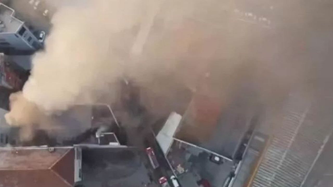 Bayrampaşa'da yangın