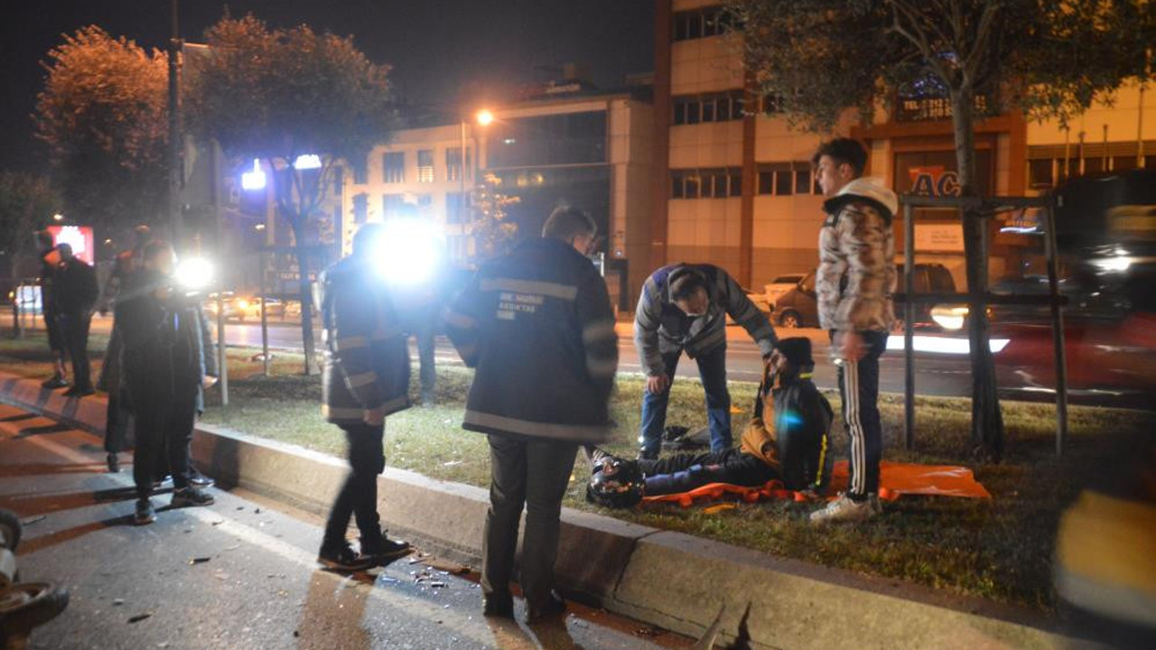 Ölüm yolunda aynı anda 2 kaza