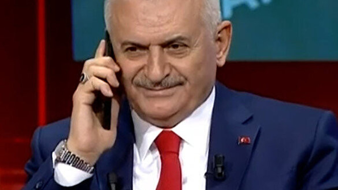 Binali Yıldırım canlı yayında telefonla konuştu. Ahmet Hakan zevkten dört köşe oldu