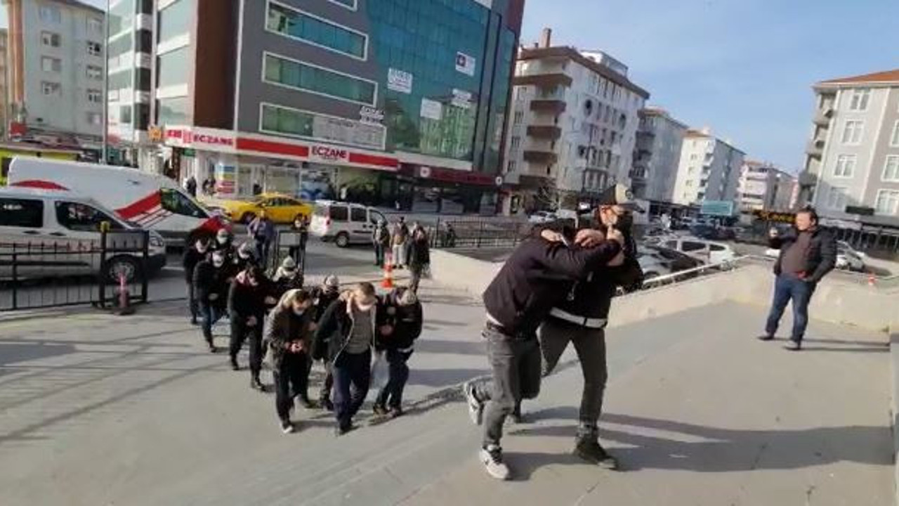 Tekirdağ’da yağma operasyonu