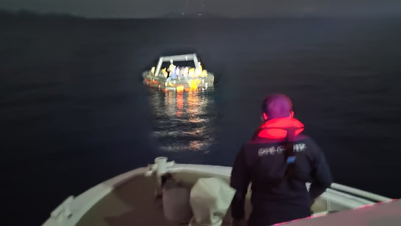 Bodrum açıklarında 19 sığınmacı kurtarıldı