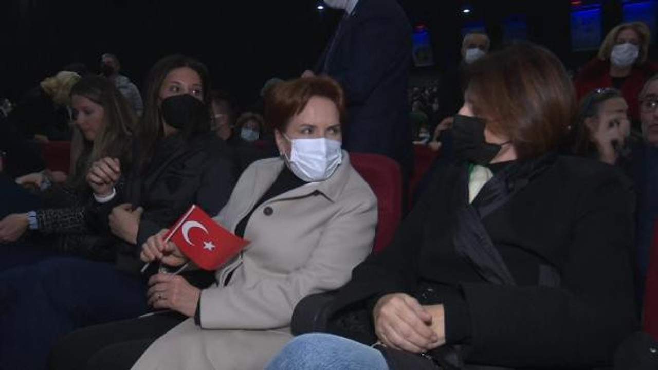 İYİ Parti lideri Meral Akşener, Erol Evgin konserinde
