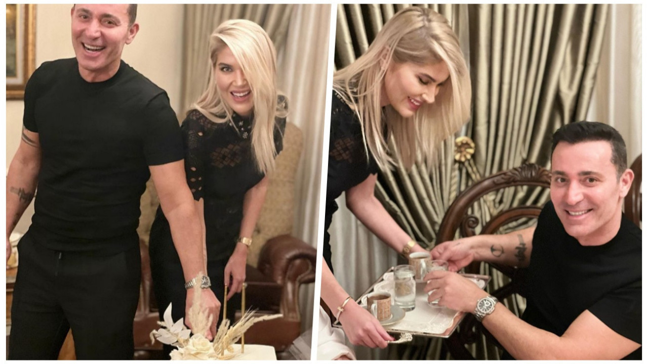 Mustafa Sandal ile Melis Sütşurup nişanlandı