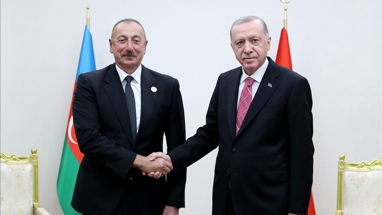 Cumhurbaşkanı Erdoğan İlham Aliyev ile görüştü