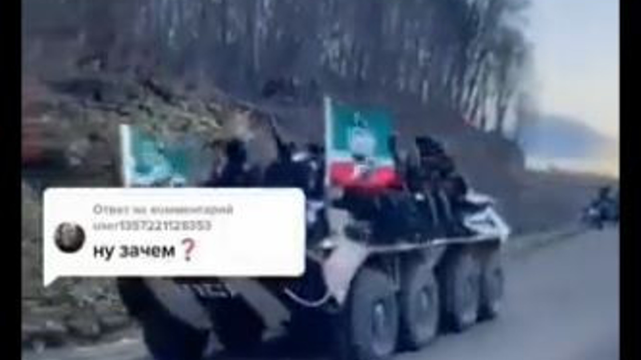 Çeçenler Rus ordusuna destek olmak için Donbass'a gidiyor