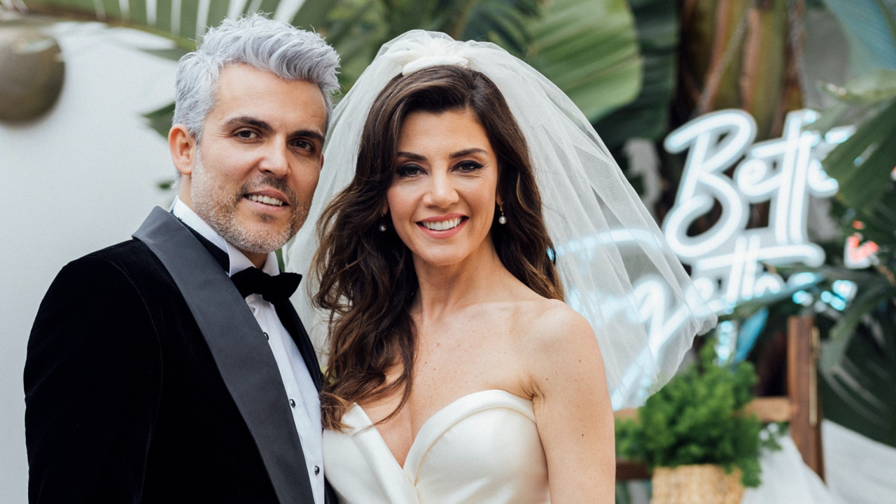 Gökçe Bahadır ve Emir Ersoy evlendi