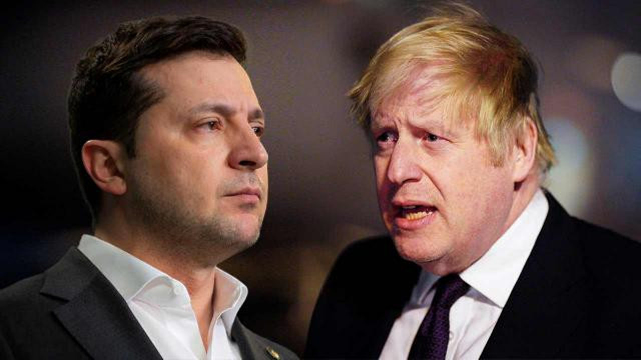 Johnson, Zelenskiy ile görüştü