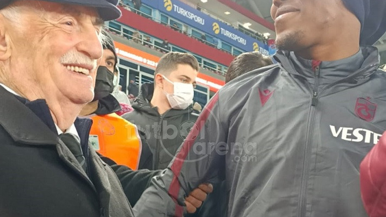 Trabzonsporlu Nwakaeme'den Nedim Aygün'e: Büyükbabam gibisiniz