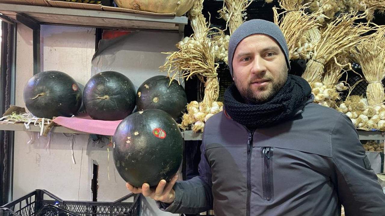 İlk karpuzlar tezgahta yiyebilene aşk olsun