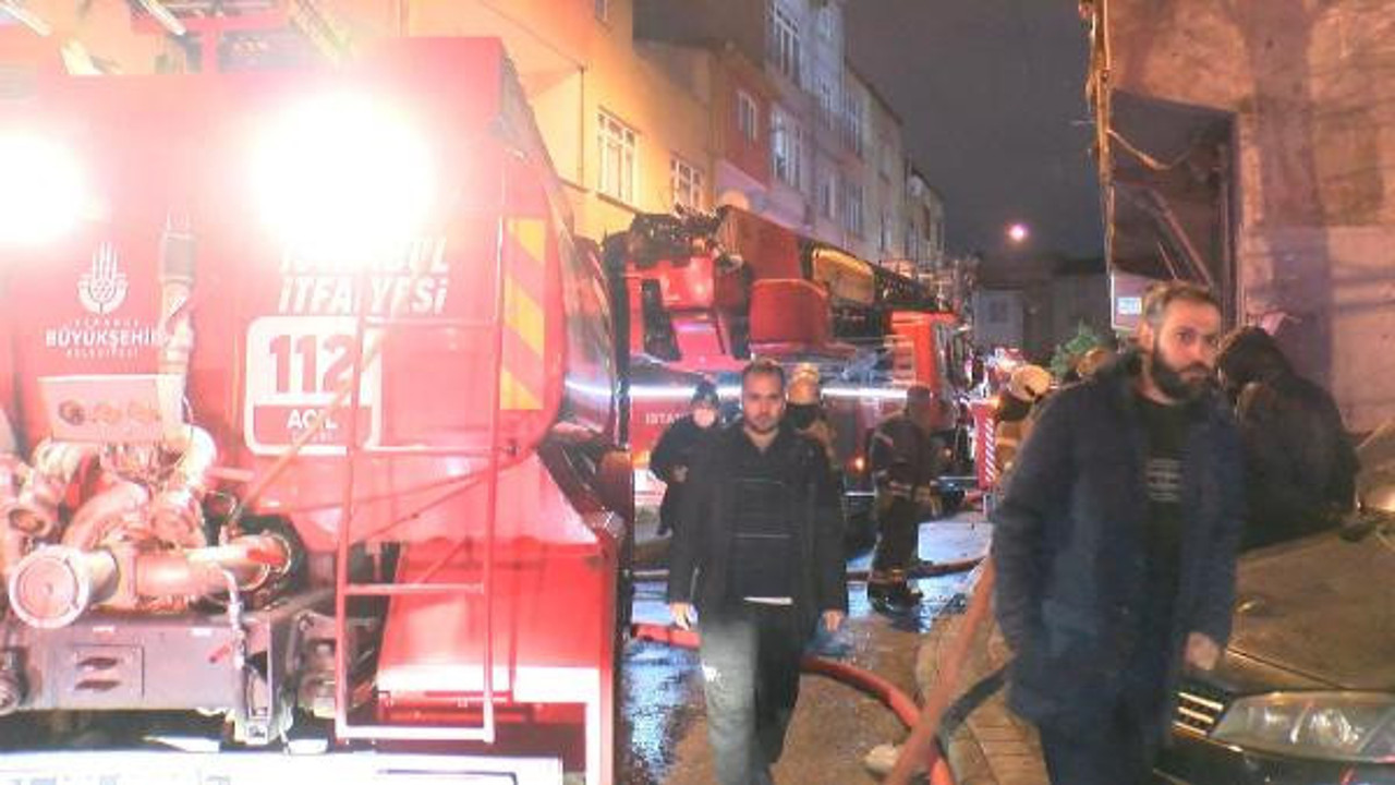 Esenler'de korku dolu anlar! 3 bina hasar gördü